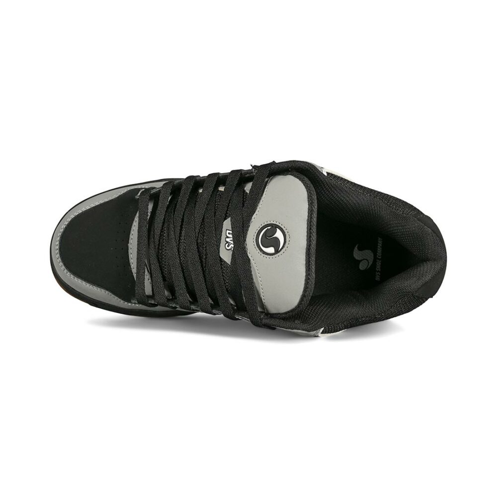 DVS Enduro Heir Skate Shoes - Charcoal/Black/White