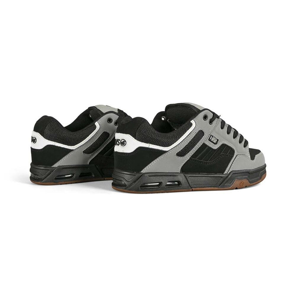 DVS Enduro Heir Skate Shoes - Charcoal/Black/White