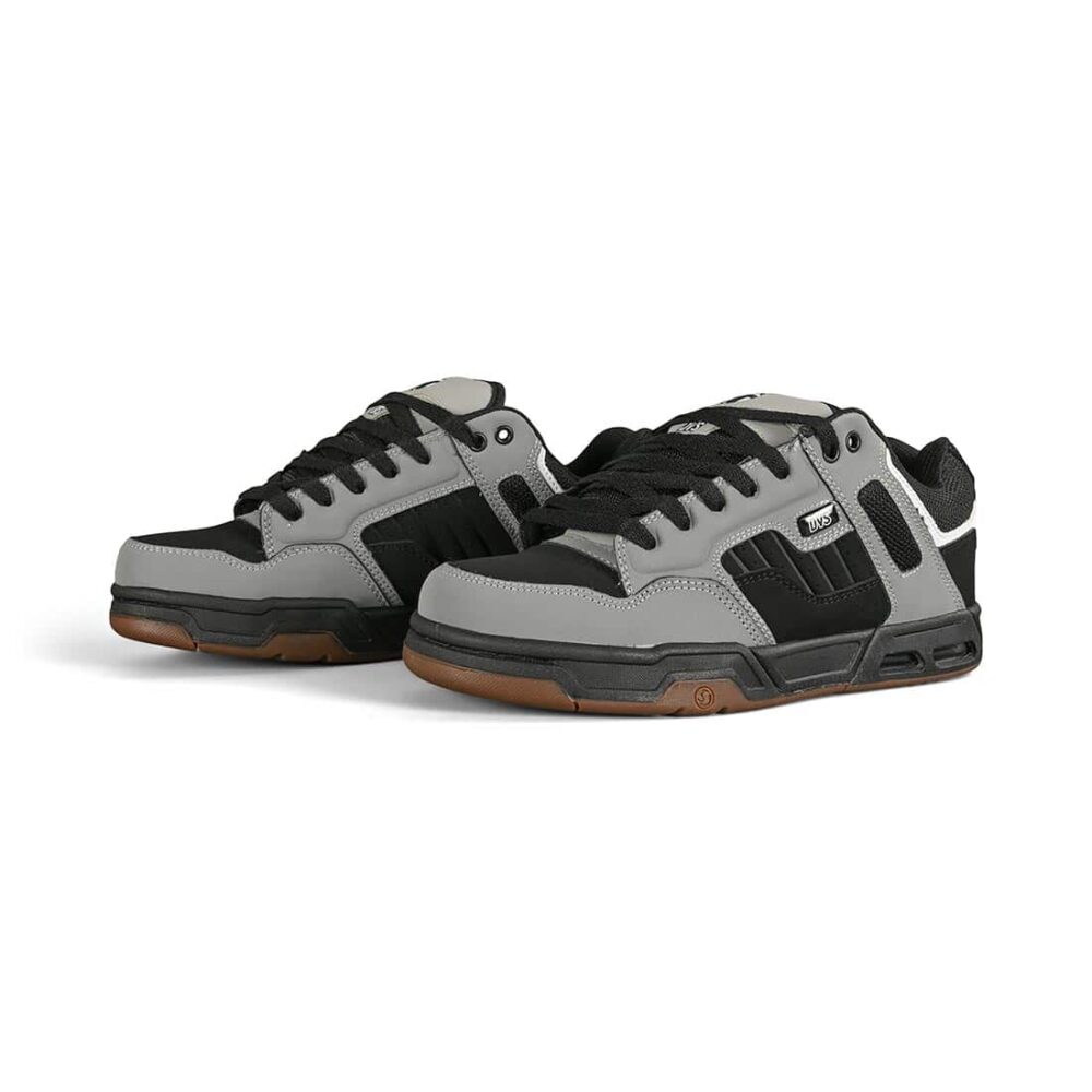 DVS Enduro Heir Skate Shoes - Charcoal/Black/White