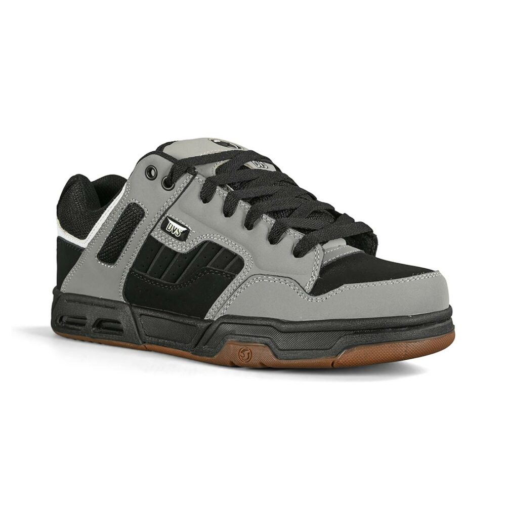 DVS Enduro Heir Skate Shoes - Charcoal/Black/White