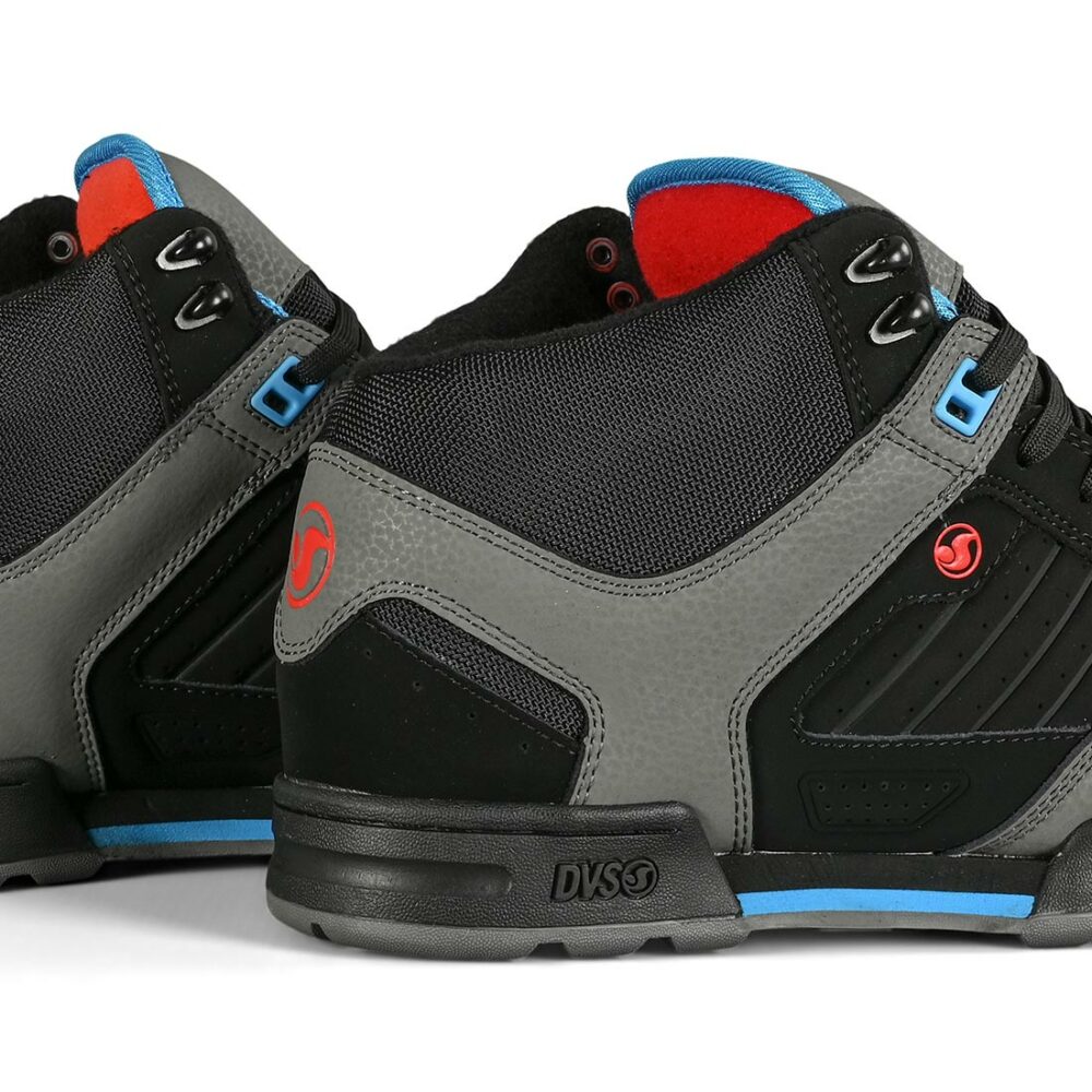 DVS Militia Boot - Black/Fiery Red/Blue