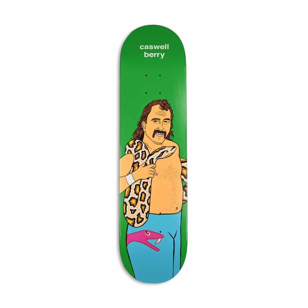 Enjoi Caswell Berry Body Slam R7 Skateboard Deck - Green