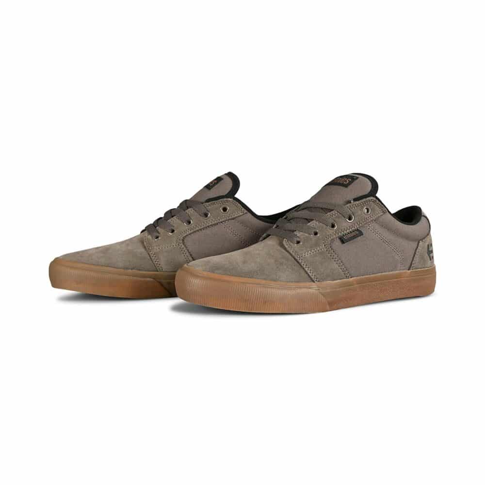 Etnies Barge LS Skate Shoes - Olive/Grey/Gum