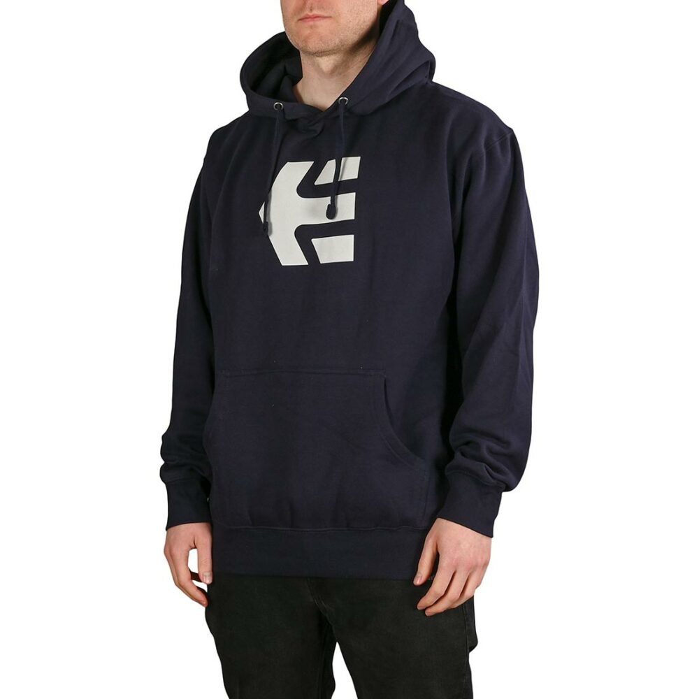 Etnies Classic Icon Pullover Hoodie - Navy/Grey