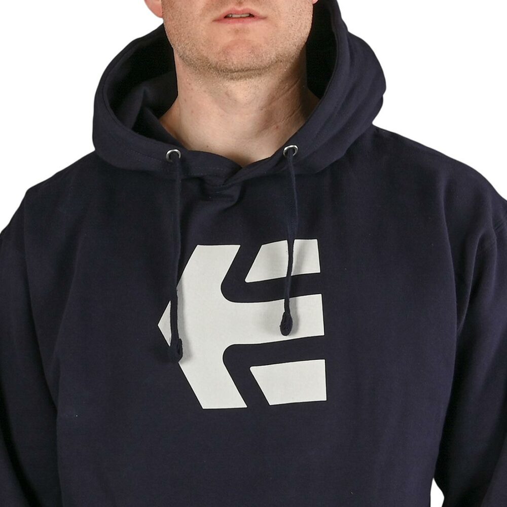 Etnies Classic Icon Pullover Hoodie - Navy/Grey