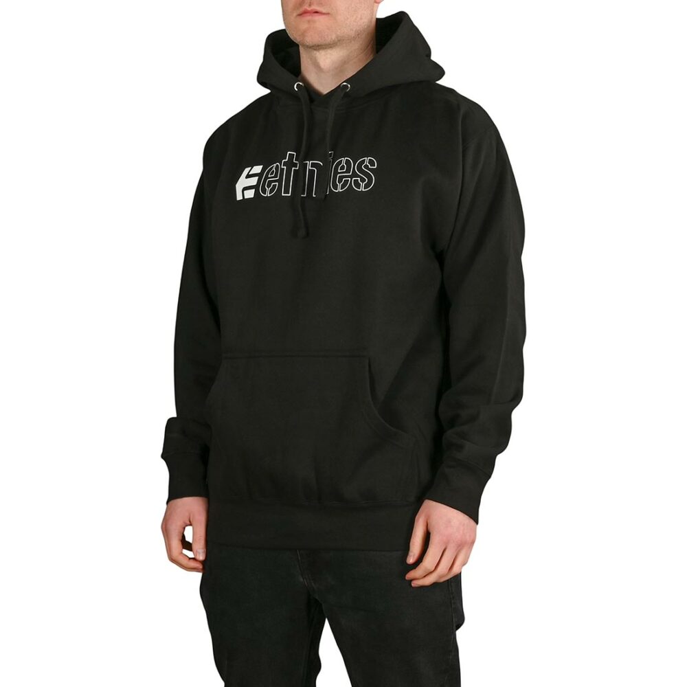 Etnies Ecorp Pullover Hoodie - Black/White