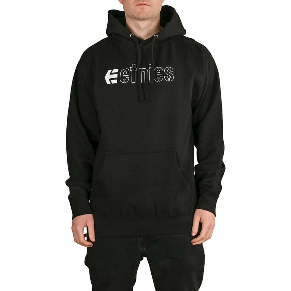 Etnies Ecorp Pullover Hoodie - Black/White