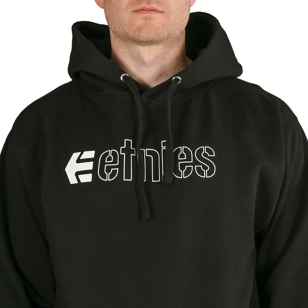 Etnies Ecorp Pullover Hoodie - Black/White