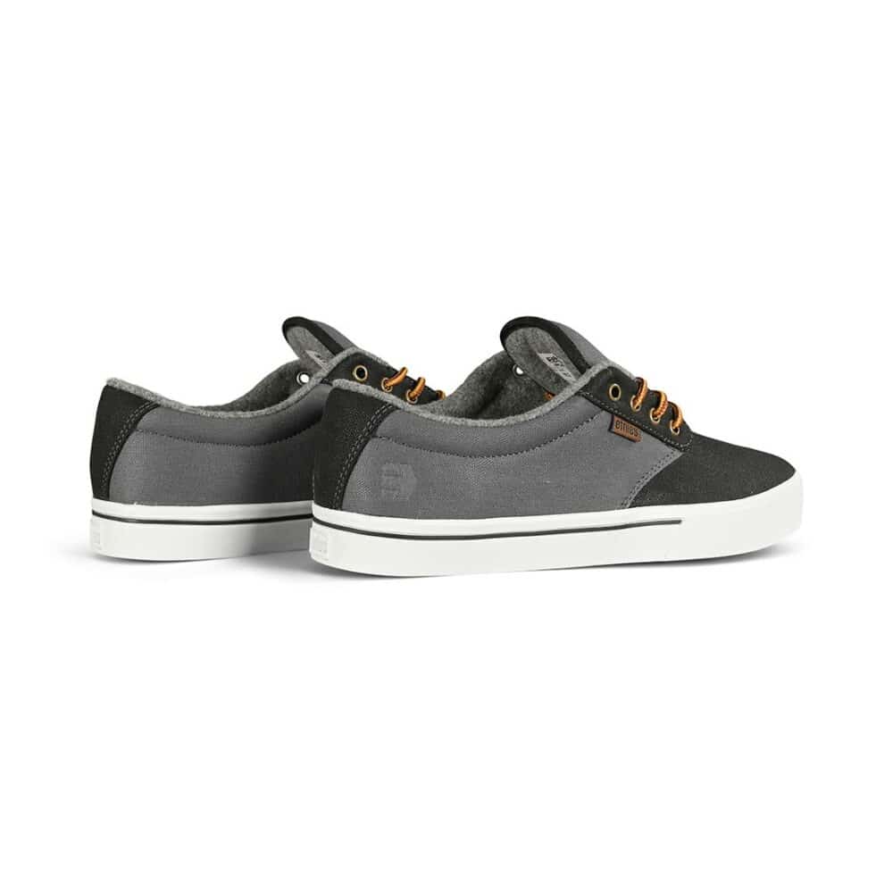 Etnies Jameson 2 Eco Skate Shoes - Black/Grey/Gold