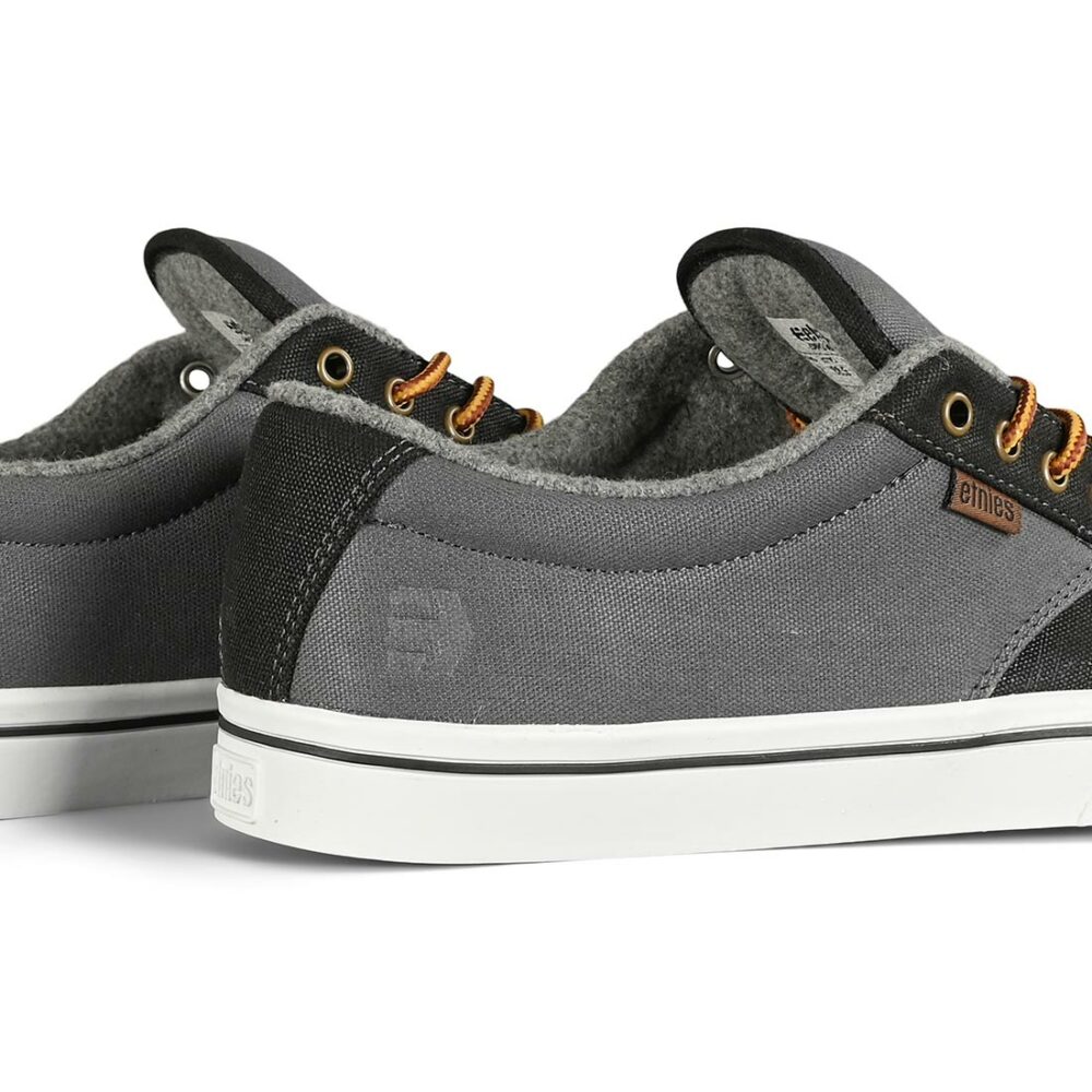 Etnies Jameson 2 Eco Skate Shoes - Black/Grey/Gold