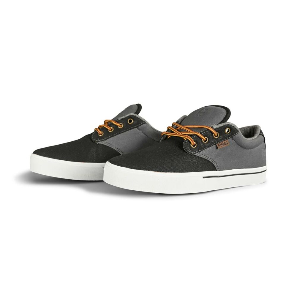 Etnies Jameson 2 Eco Skate Shoes - Black/Grey/Gold