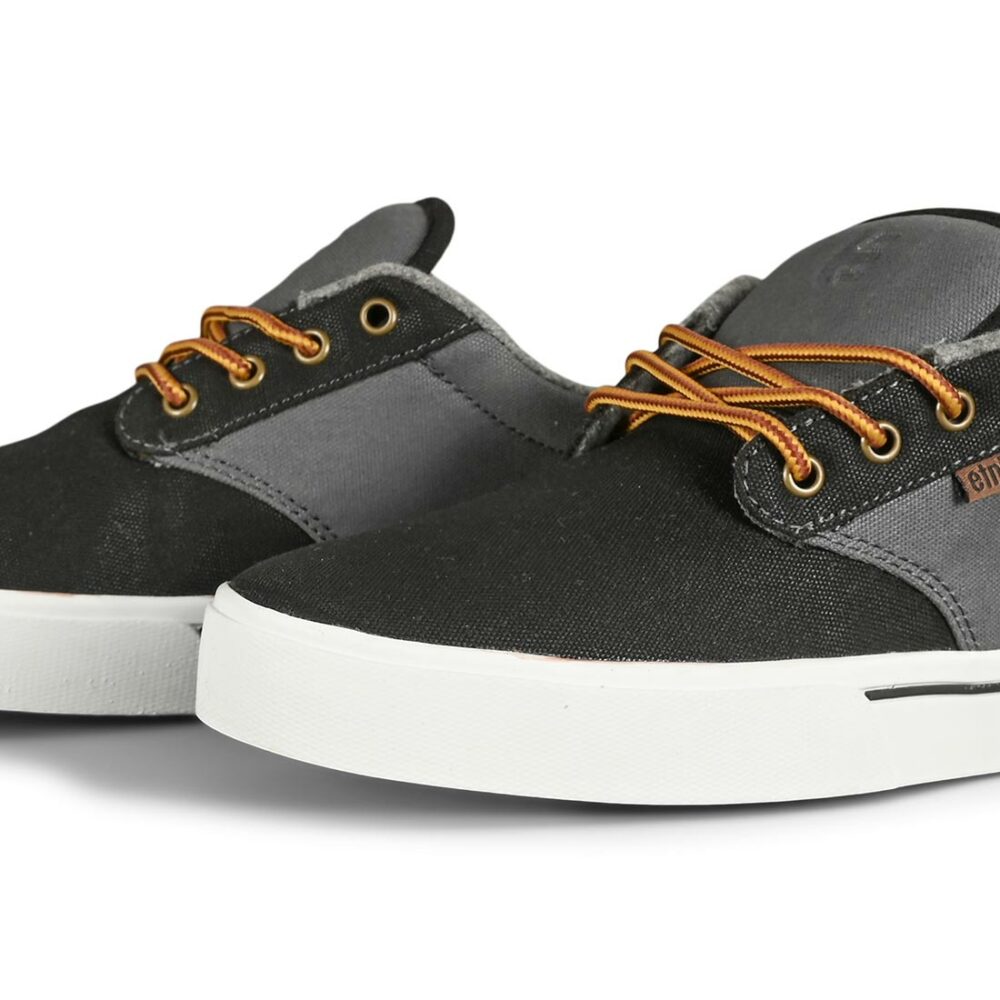 Etnies Jameson 2 Eco Skate Shoes - Black/Grey/Gold