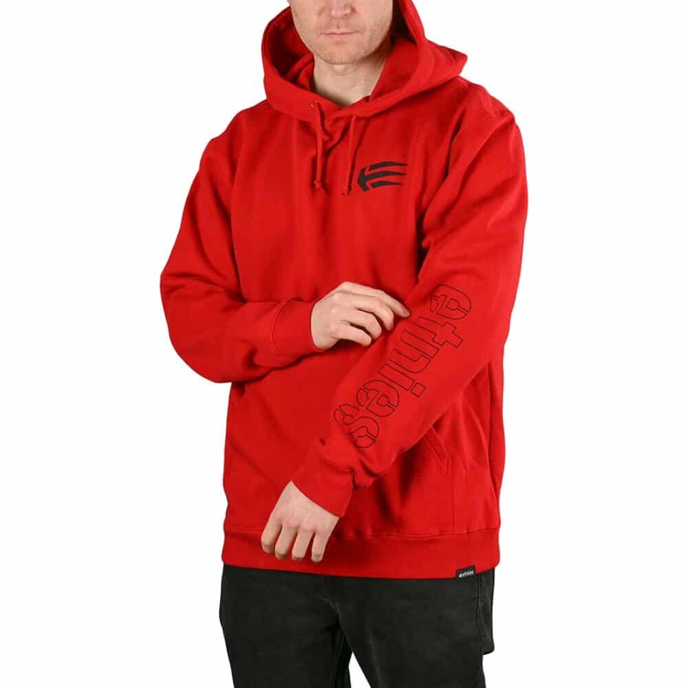 Etnies Joslin Pullover Hoodie - Red/Black