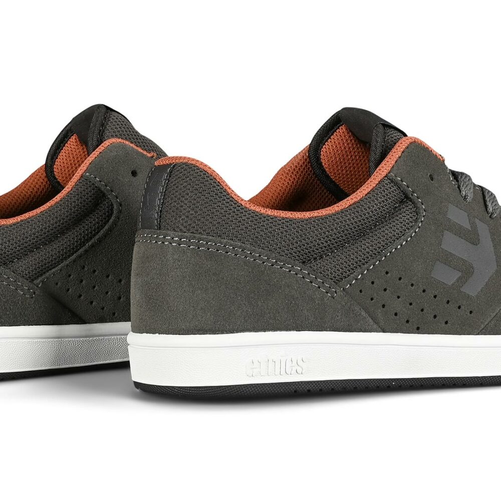 Etnies Marana Kids Skate Shoes - Dark Grey/Light Grey