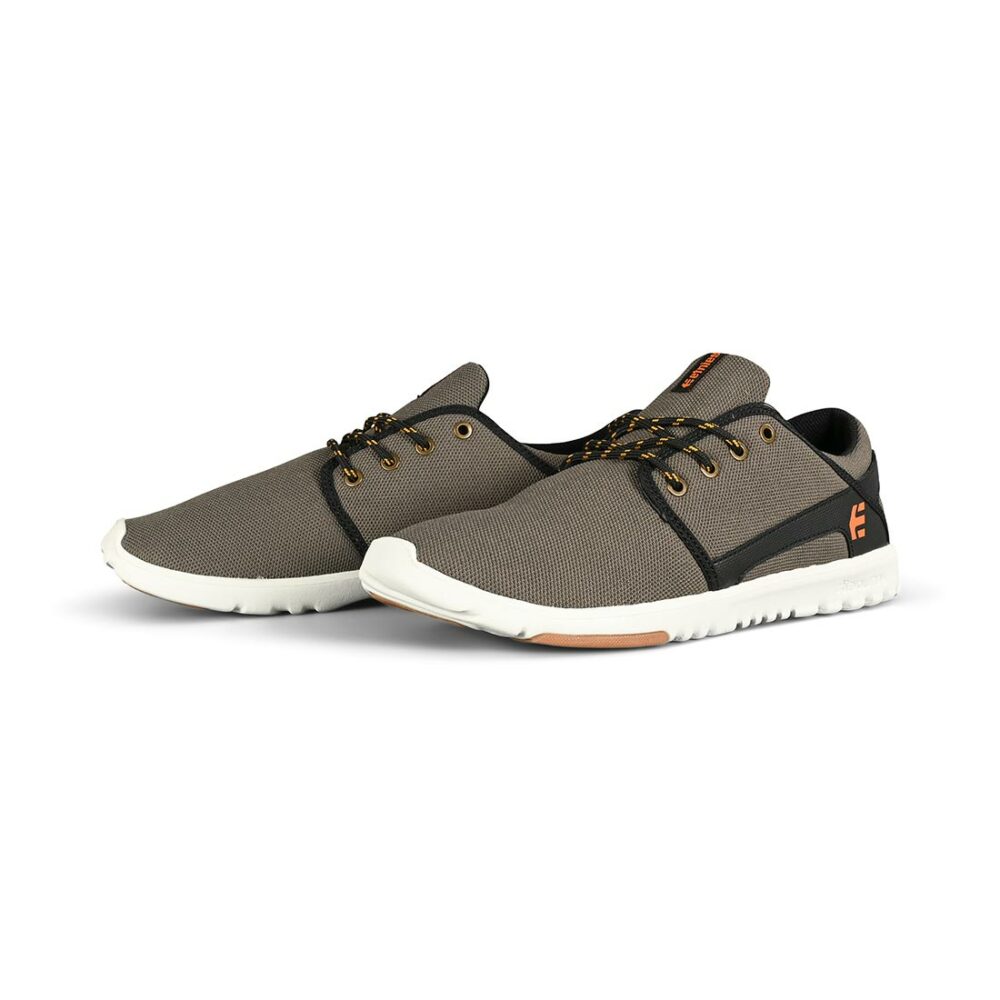 Etnies Scout Shoes - Dark Grey/Black/Orange