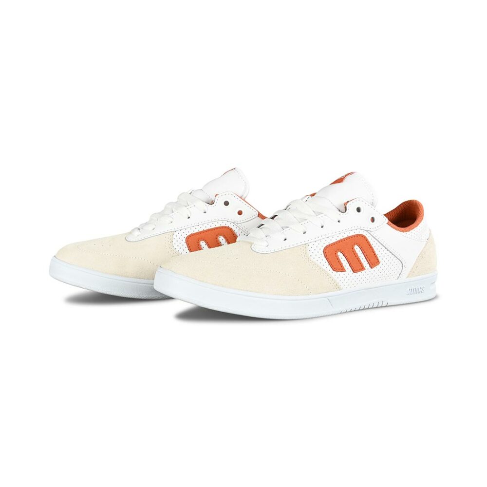 Etnies Windrow Skate Shoes - White/Orange