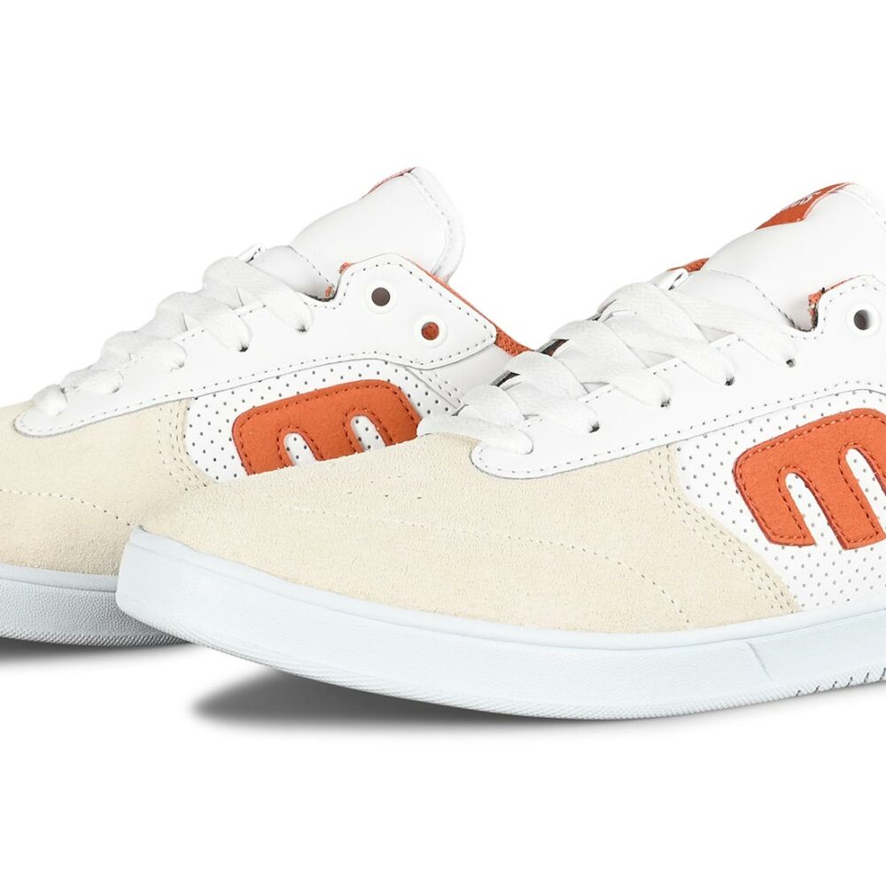 Etnies Windrow Skate Shoes - White/Orange