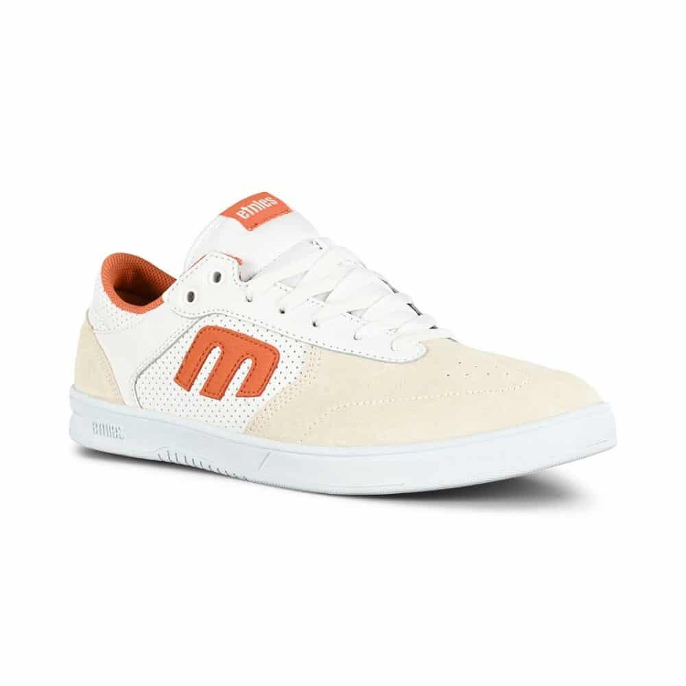 Etnies Windrow Skate Shoes - White/Orange