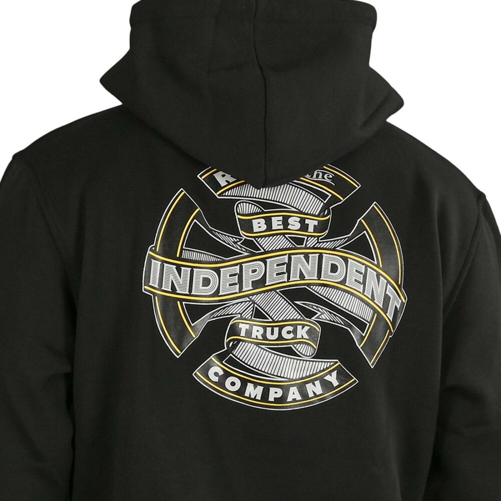 Independent BC Ribbon Pullover Hoodie - Black