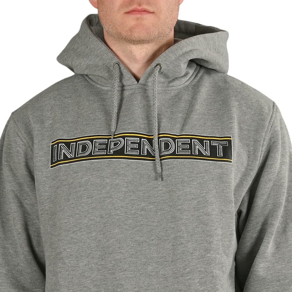 Independent BC Ribbon Pullover Hoodie - Dark Heather