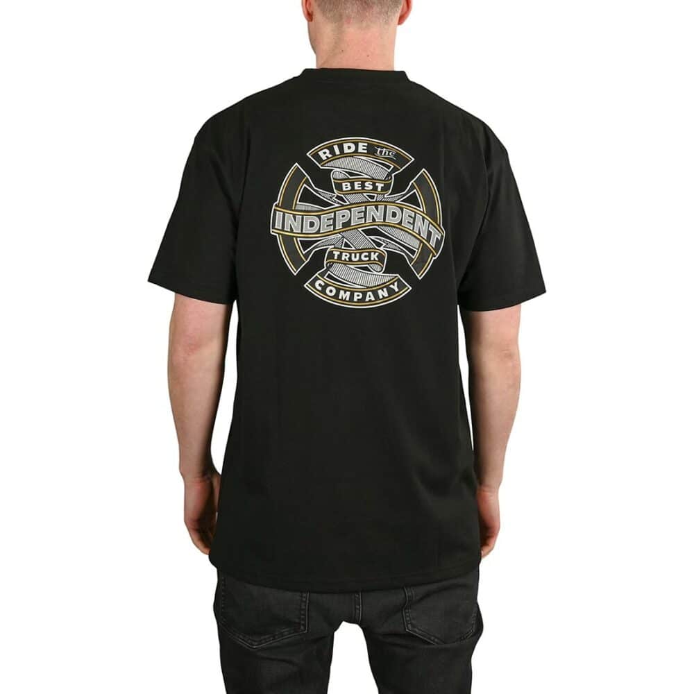 Independent BC Ribbon S/S T-Shirt - Black