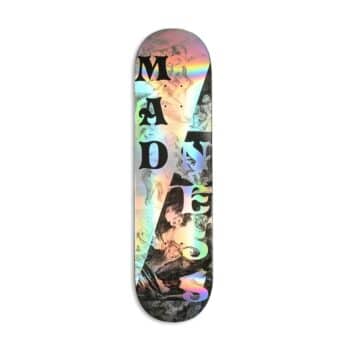 Madness Split Overlap R7 8" Skateboard Deck - Holographic