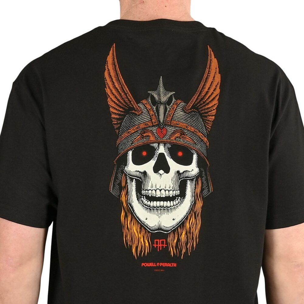 Powell Peralta Andy Anderson Skull S/S T-Shirt - Black