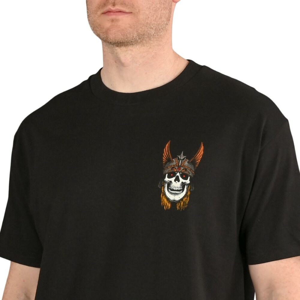 Powell Peralta Andy Anderson Skull S/S T-Shirt - Black