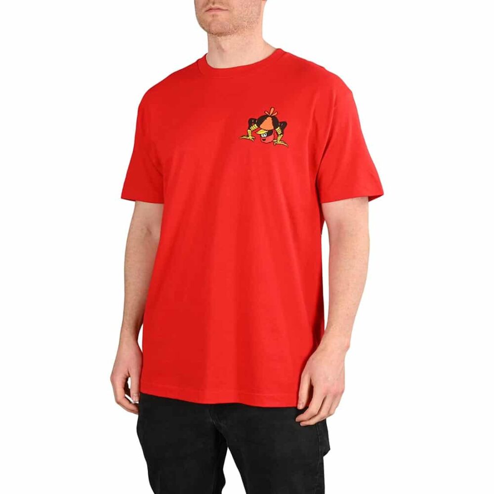 Powell Peralta Bucky Lasek Stadium S/S T-Shirt - Red