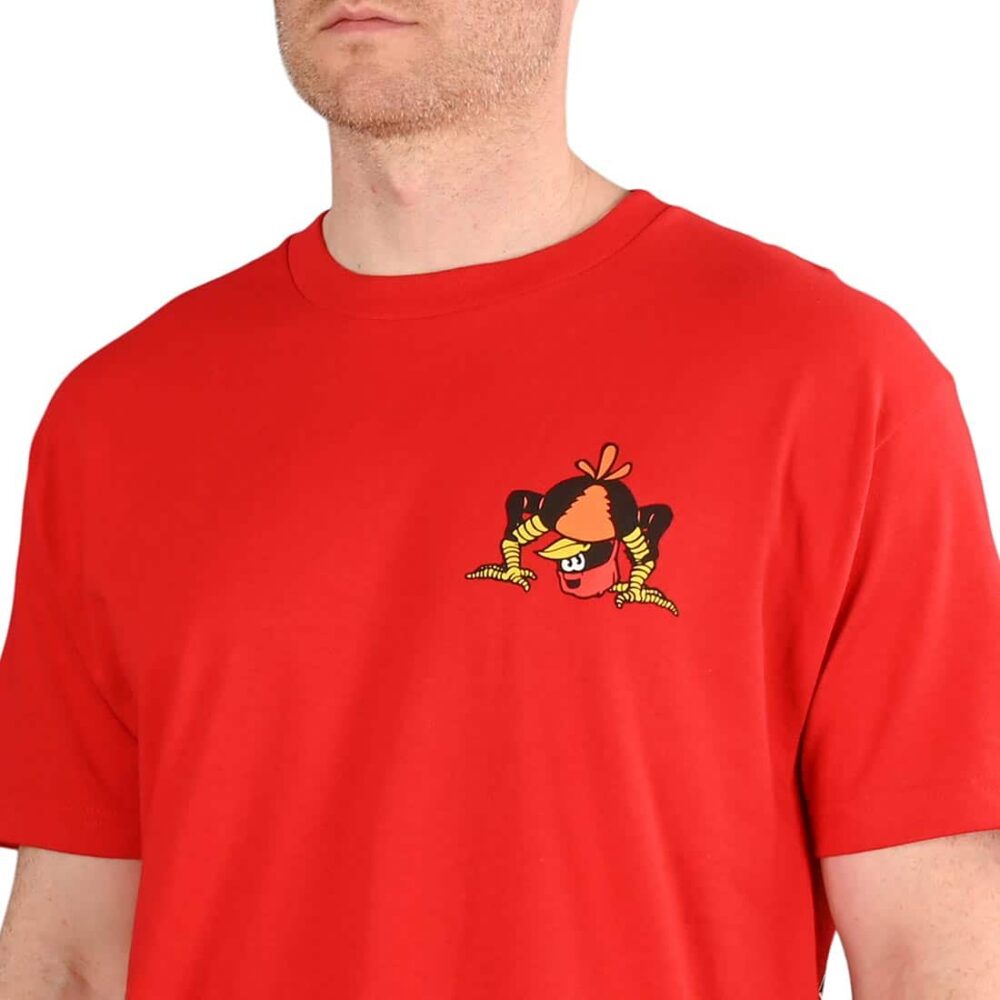 Powell Peralta Bucky Lasek Stadium S/S T-Shirt - Red