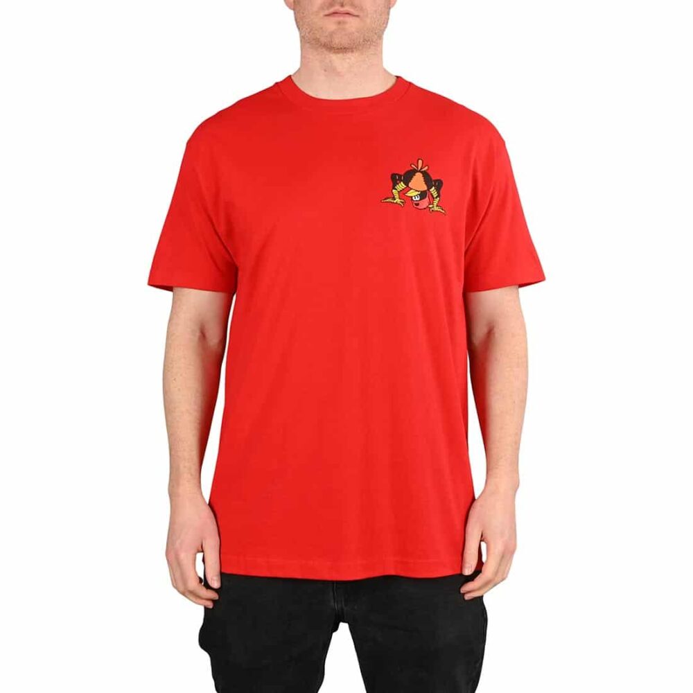 Powell Peralta Bucky Lasek Stadium S/S T-Shirt - Red