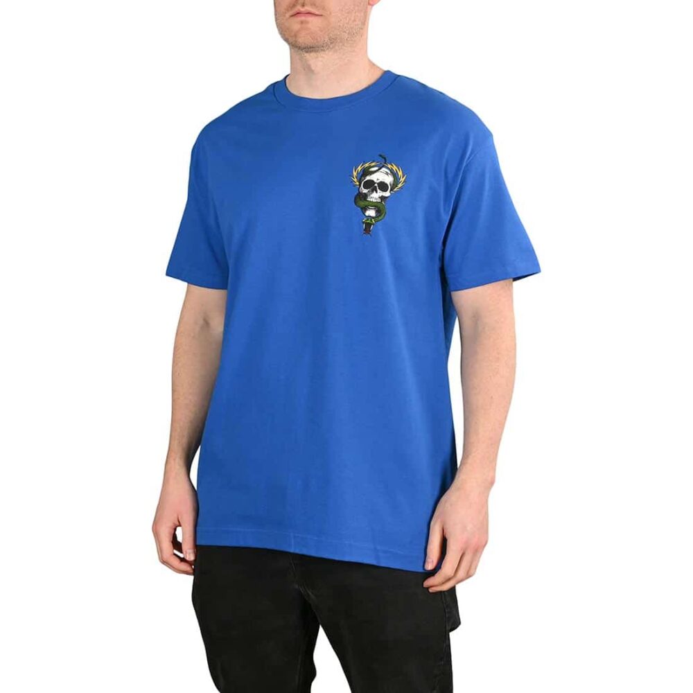 Powell Peralta Mike McGill Skull & Snake S/S T-Shirt - Royal Blue