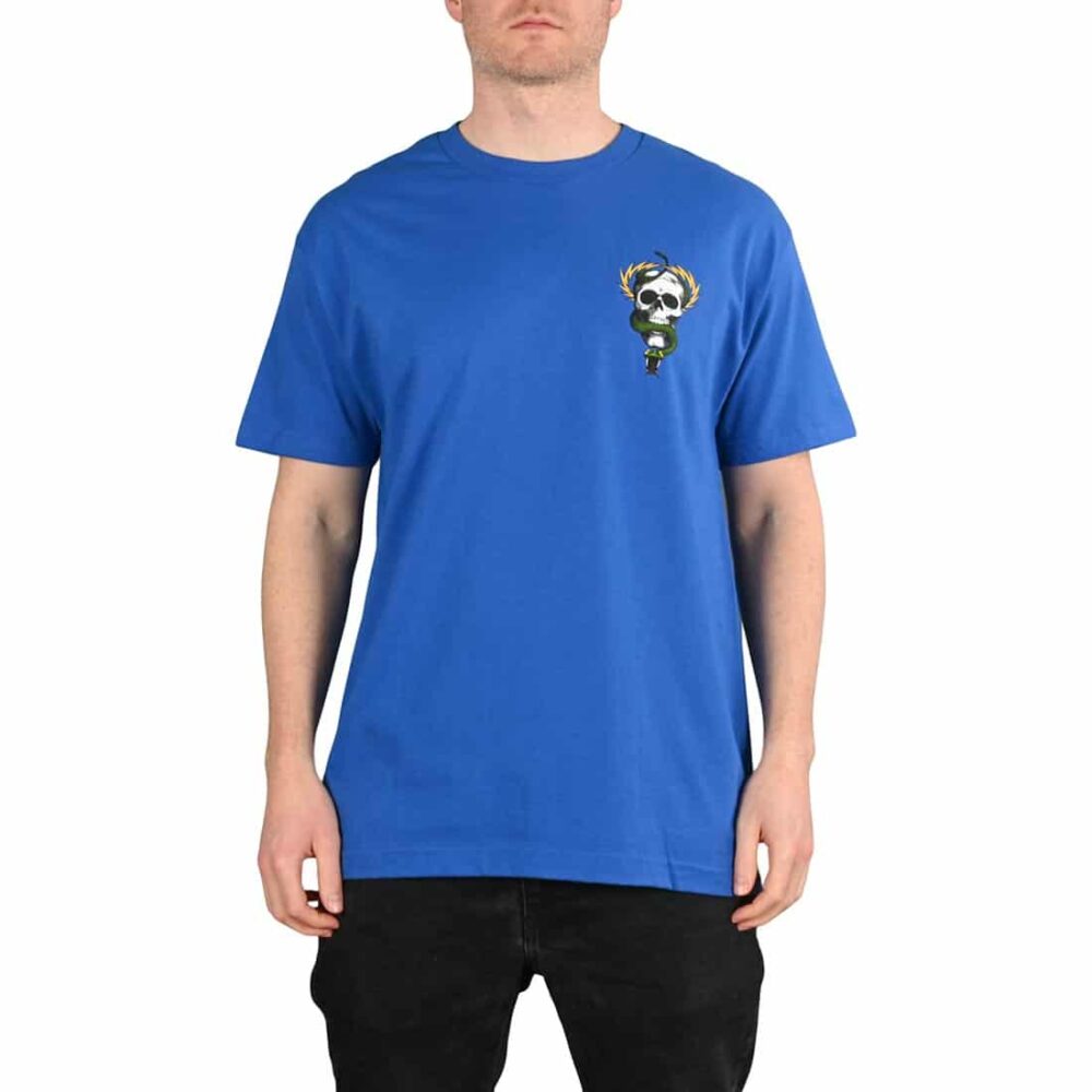 Powell Peralta Mike McGill Skull & Snake S/S T-Shirt - Royal Blue