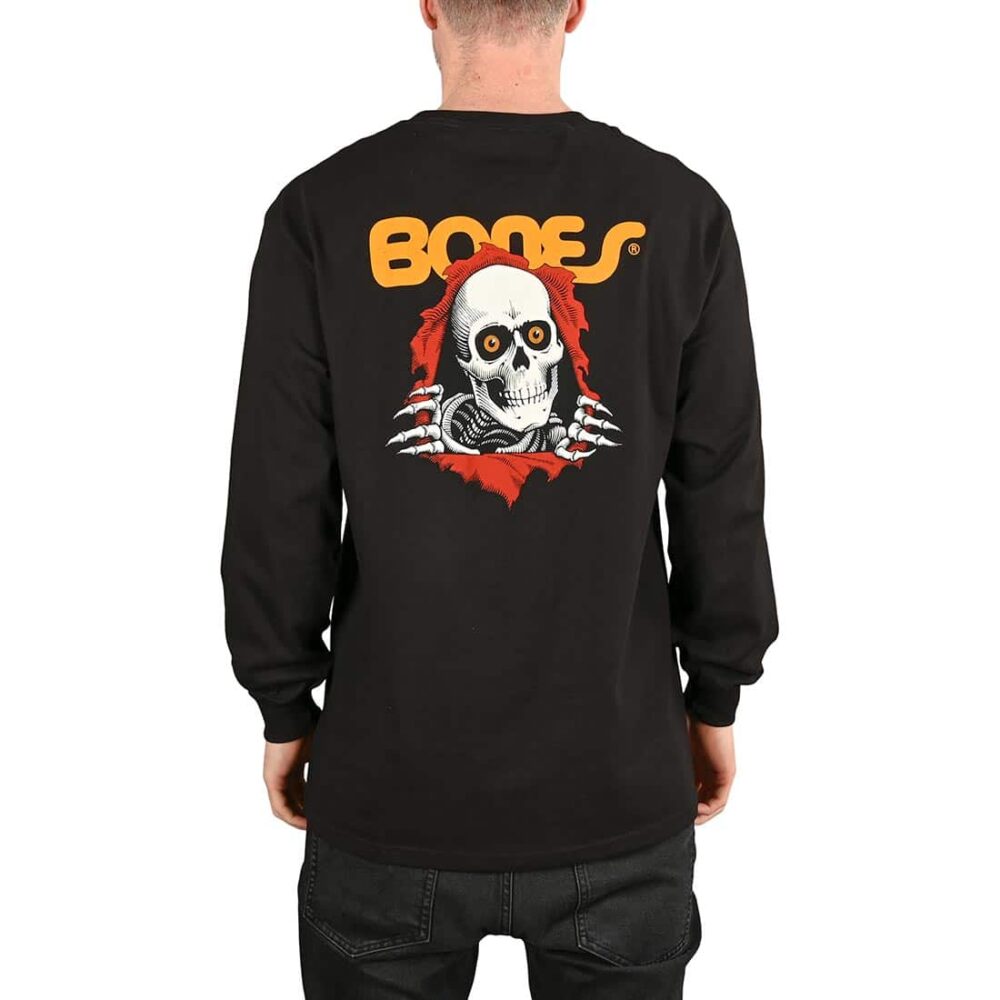 Powell Peralta Ripper L/S T-Shirt - Black