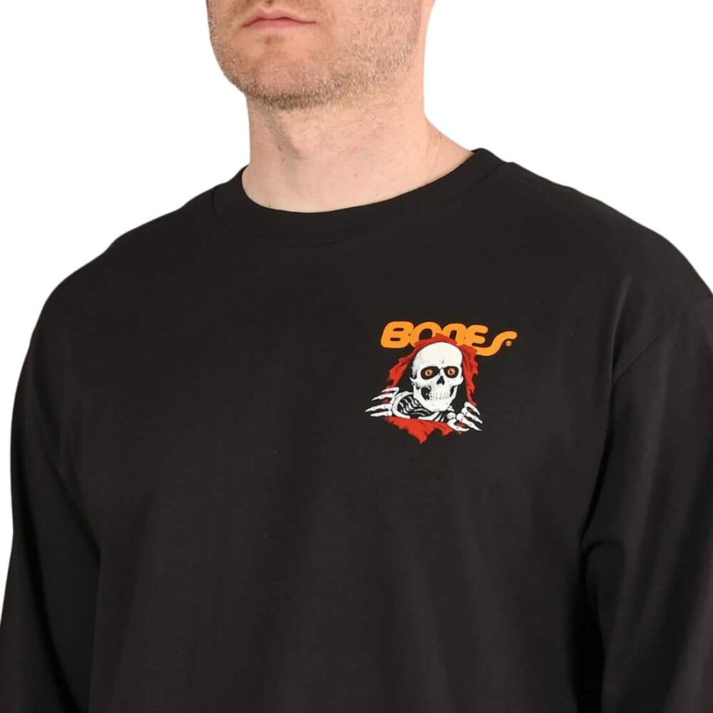 Powell Peralta Ripper L/S T-Shirt - Black