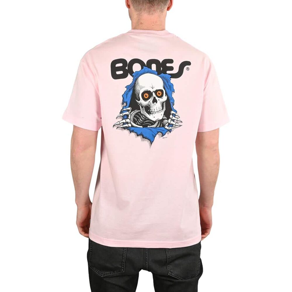 Powell Peralta Ripper S/S T-Shirt - Light Pink