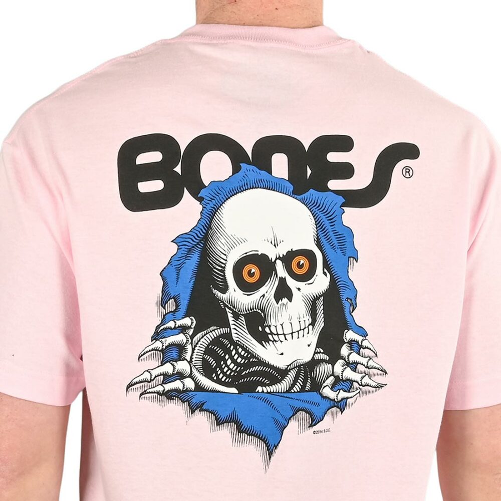 Powell Peralta Ripper S/S T-Shirt - Light Pink