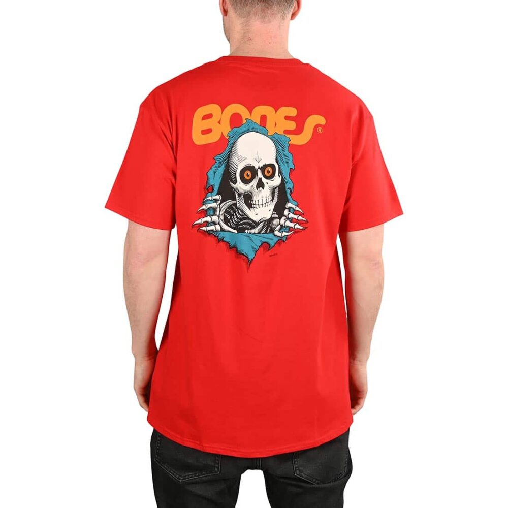 Powell Peralta Ripper S/S T-Shirt - Red