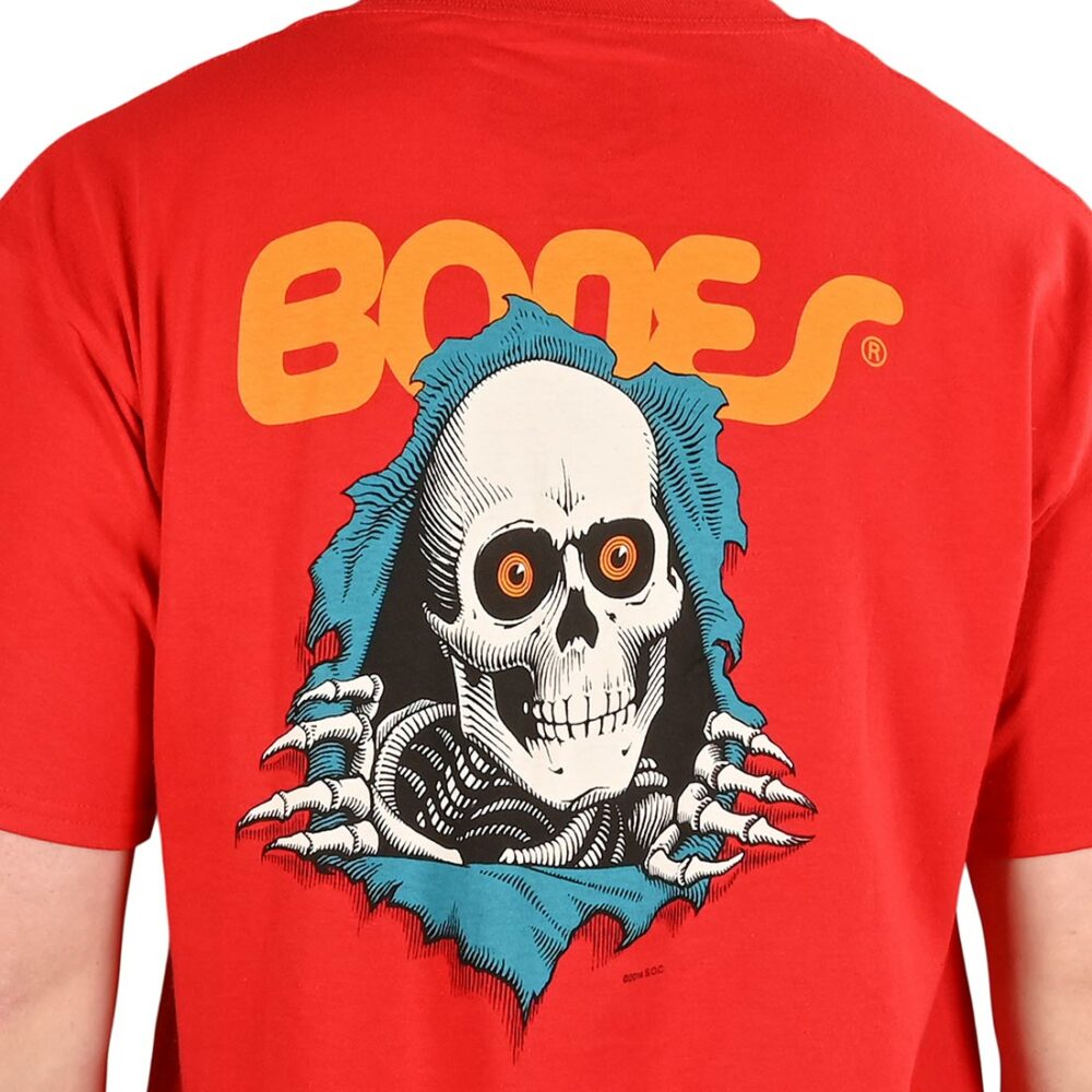 Powell Peralta Ripper S/S T-Shirt - Red