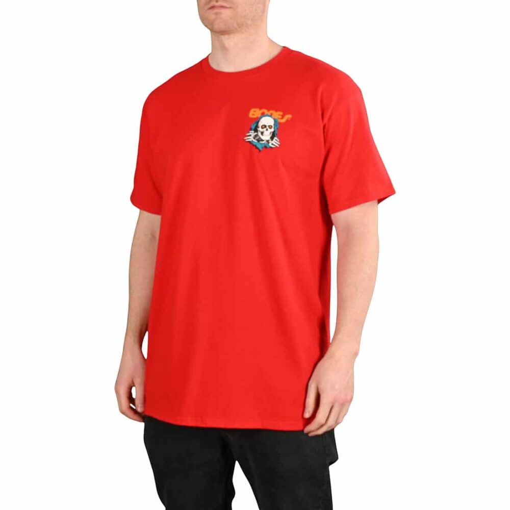 Powell Peralta Ripper S/S T-Shirt - Red