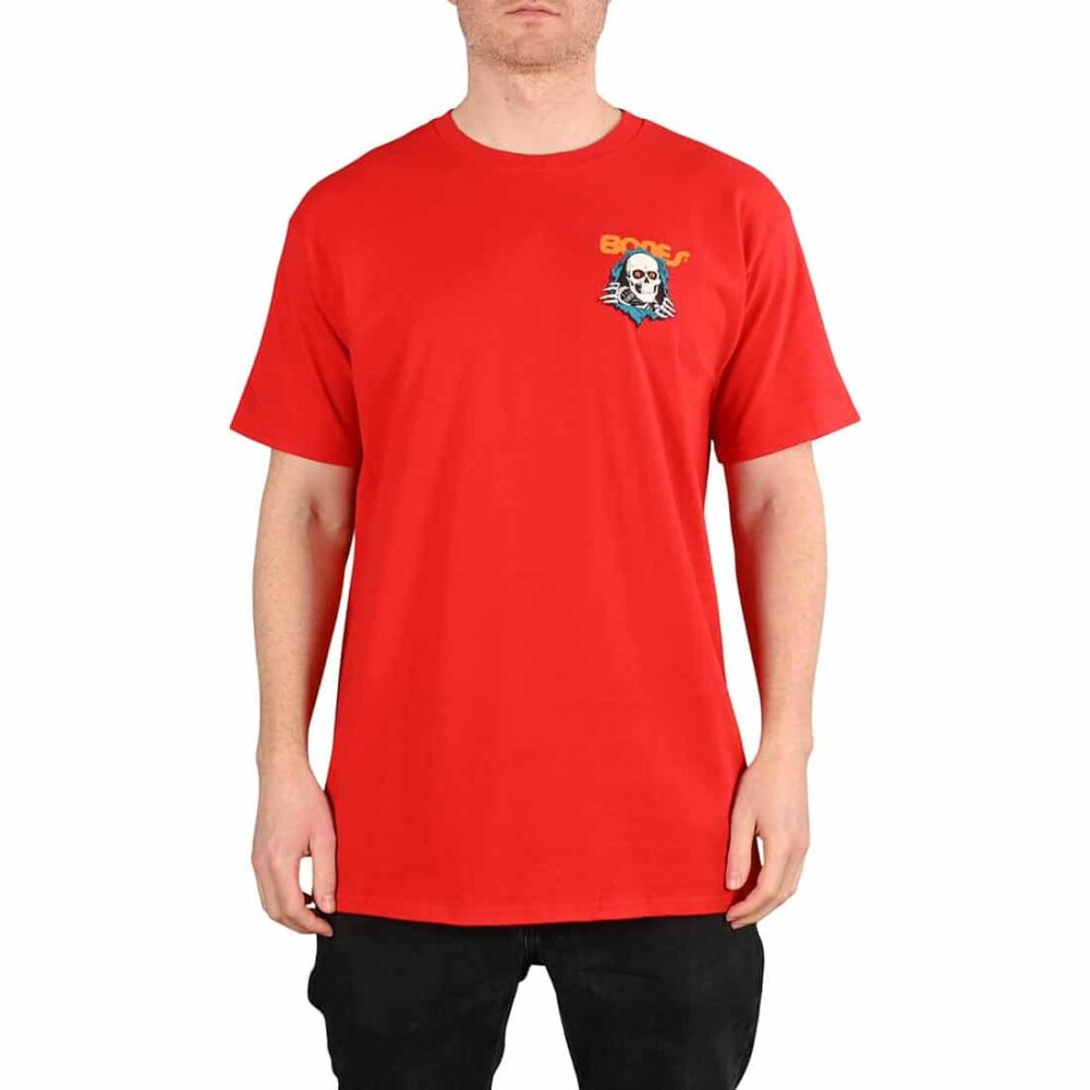 Powell Peralta Ripper S/S T-Shirt - Red