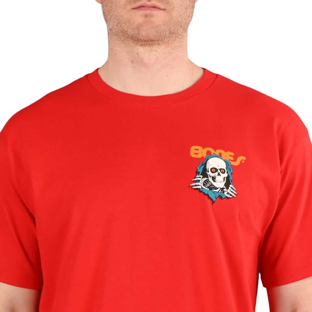 Powell Peralta Ripper S/S T-Shirt - Red