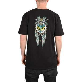 Powell Peralta Steve Saiz Totem S/S T-Shirt - Black