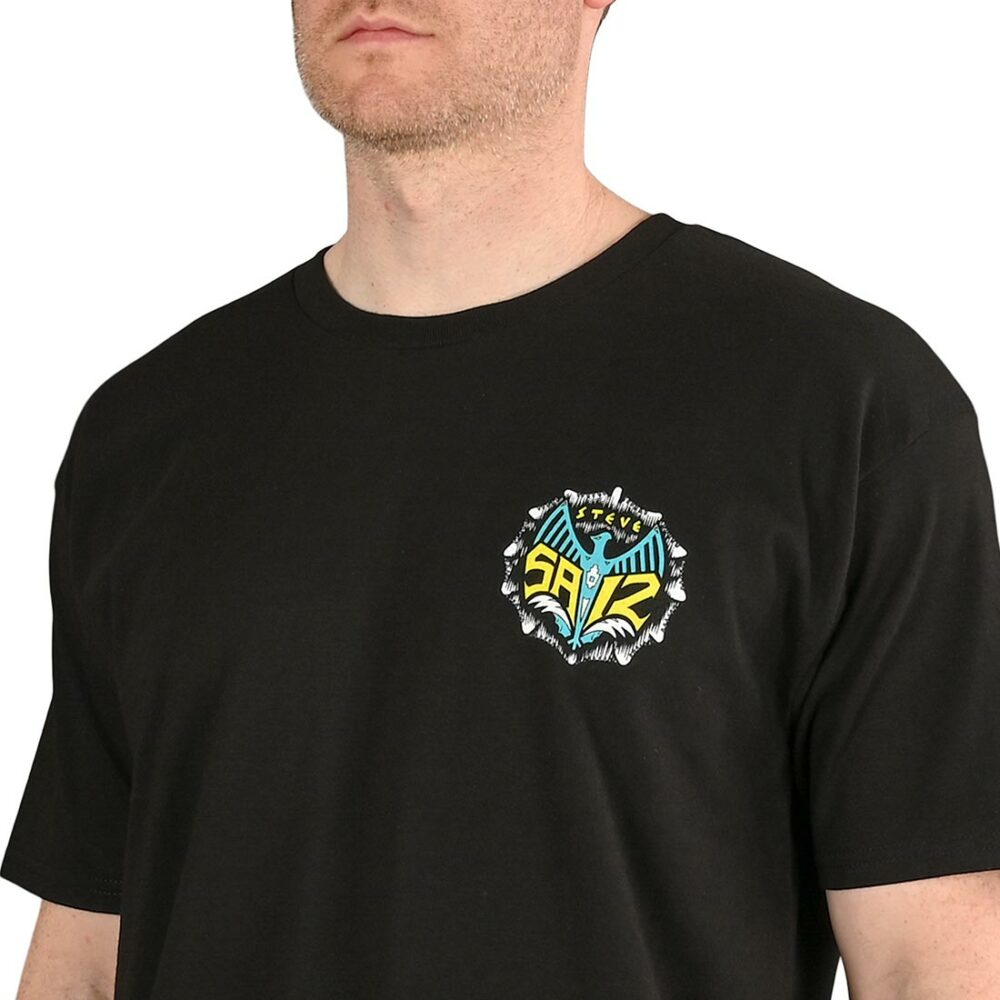 Powell Peralta Steve Saiz Totem S/S T-Shirt - Black