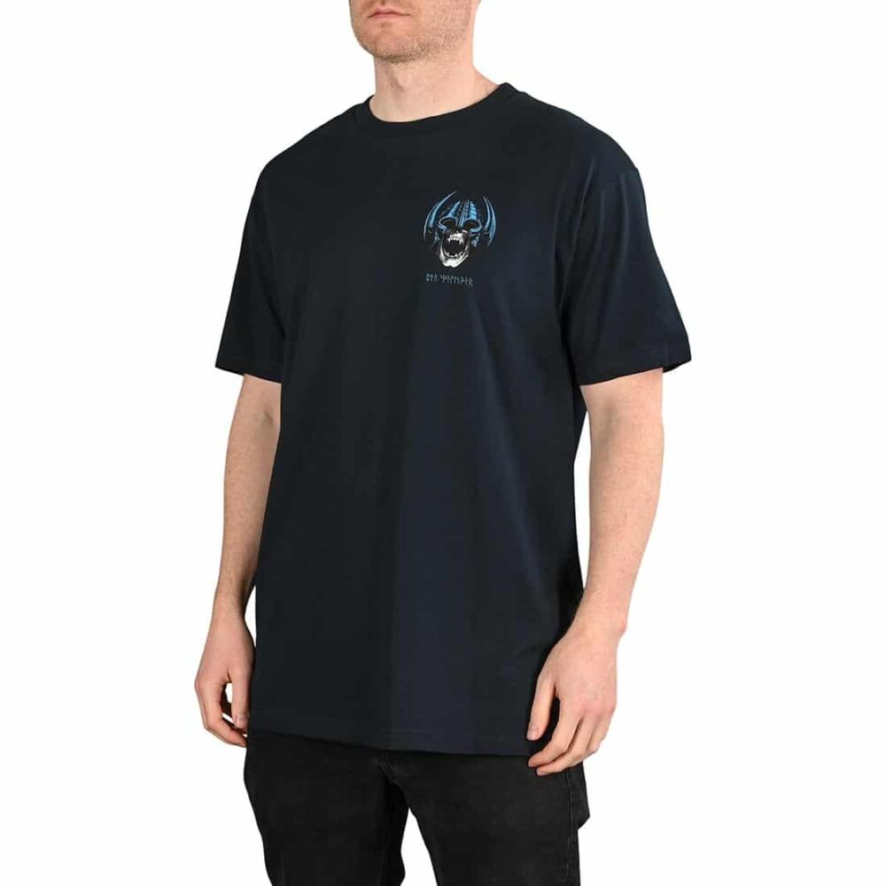 Powell Peralta Welinder Nordic Skull S/S T-Shirt - Navy