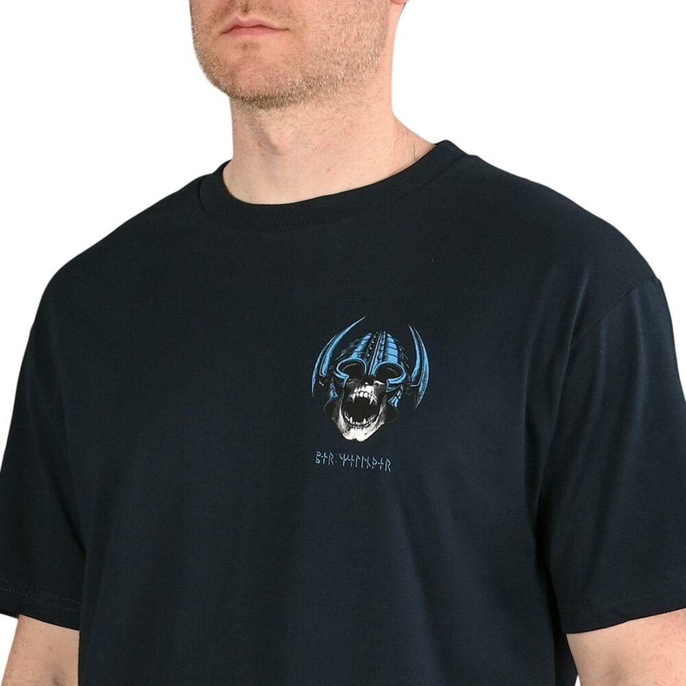 Powell Peralta Welinder Nordic Skull S/S T-Shirt - Navy