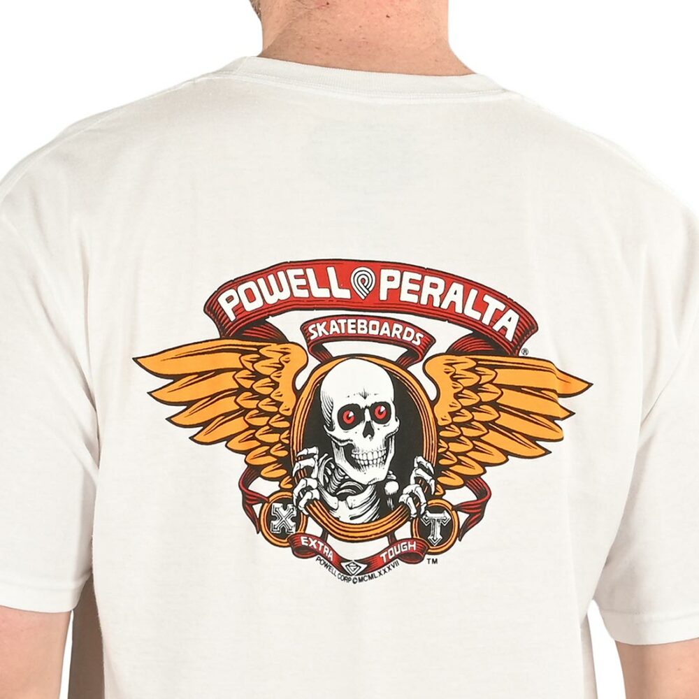 Powell Peralta Winged Ripper S/S T-Shirt - White