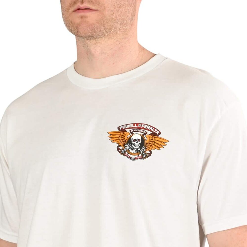 Powell Peralta Winged Ripper S/S T-Shirt - White