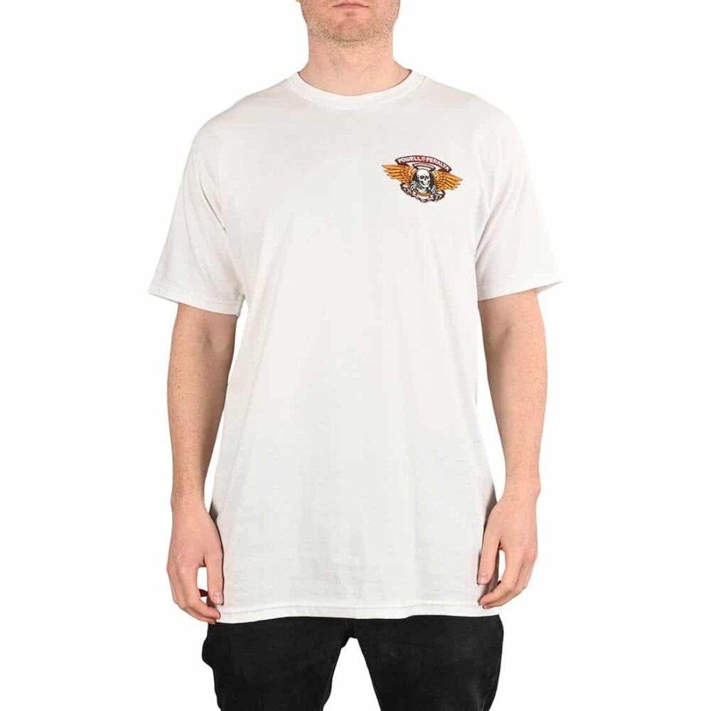 Powell Peralta Winged Ripper S/S T-Shirt - White