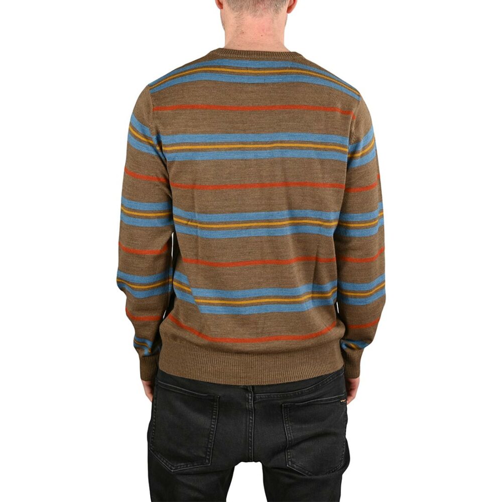 RVCA Alex Stripe Knitted Jumper